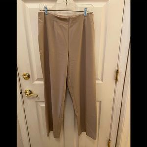 Coldwater Creek beige tan dress stretch pants 12